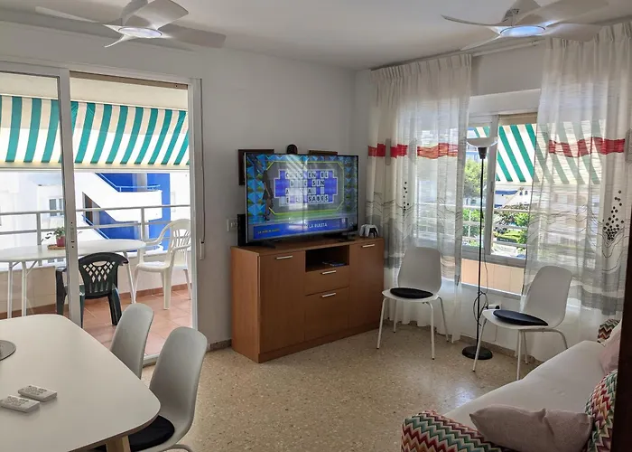 Apartamento Los Juncos - 50M Playa - Solo Familias - Parking Gratuito - Wifi - Tv 55\